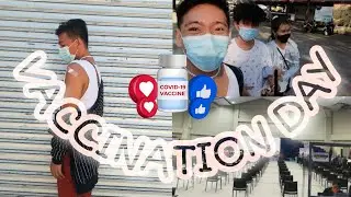 Vaccination day: I got my 1st dose of Pfizer vaccine (raw vlog) 😊 | Allan Fabro