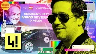 Éjfekete Lamborghinivel gurult be mellénk az ember, aki rommá kereste magát a propagandával