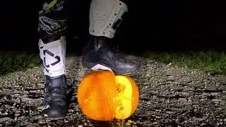 MX Biker vs Pumpkin - Pt. 1 -  Cracking the shell
