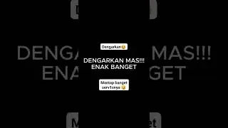 Dengarkan mas enak banget suaranya mantap