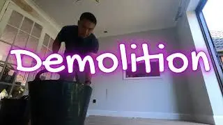 DIY Demolition - Removing Dot and Dab Plasterboard
