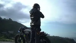Electric Old Soren Motorcycle Moped Promo