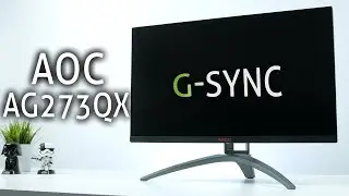 AOC AG273QX G Sync Compatible 165Hz im Test [2020]