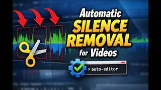 Best Tool to Automatically Remove Silence from Videos | Auto-Editor
