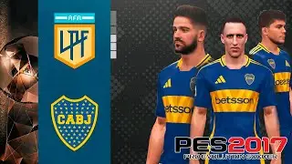MINI FACEPACK BOCA JUNIORS 2025 | PARA PES 2017 PATCH T99!!🤯