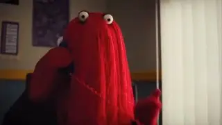 Don’t Hug Me I’m Scared but only when red guy screams