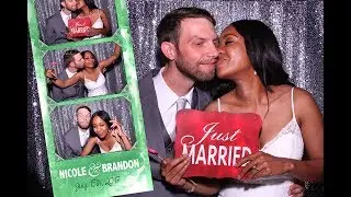 Nicole and Brandon Wedding Photo Booth