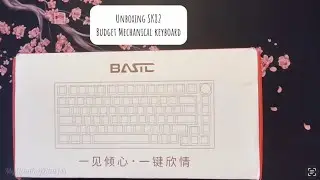 SK82 Budget Mechanical Keyboard Unboxing