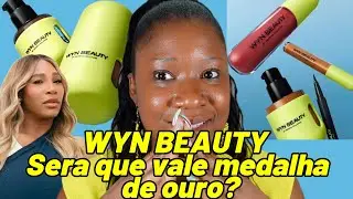 TESTANDO AS MAQUIAGEM DA WYN BEAUTY by Serena Williams | EM PELE NEGRA| @wyn    #DALITESTOU