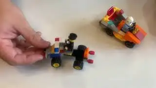 Полицейский квадроцикл из Lego