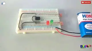 How To Make Touch ON/OFF Sensor  Using  IC-555