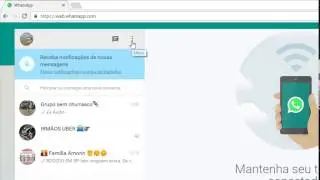 Como entrar e sair do Whatsapp web
