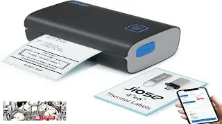 Jiose Bluetooth Label Printer 4x6 Desktop Thermal Label Printer for Shipping Review
