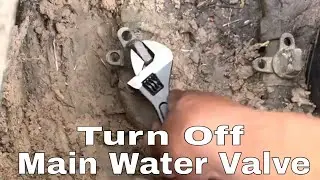 How To Turn Off Main Water Supply To Your House Or Business Using This Tool
