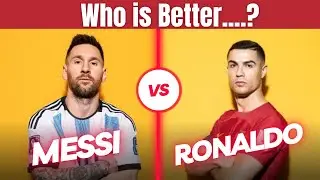 Who is Better..? Messi or Ronaldo..! (2023)#messi #ronaldo #goat