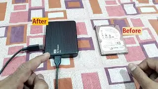 How to convert any Internal Hard Disk to External Hard Disk (tool included & USB 3.0) 2021