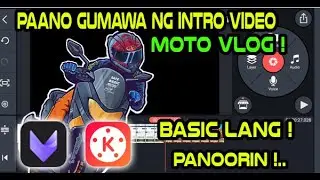 EASY TO MAKE MOTO VLOG INTRO VIDEO TUTORIAL | Paano gumawa ng moto blog intro video