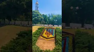 Нова клумба у центрі Харкова 9.06.23