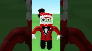 РОБЛОКС но МОЯ МЛАДШАЯ СЕСТРА УГАДЫВАЕТ ПЕРСОНАЖЕЙ ИЗ ЦИФРОВОГО ЦИРКА! #shorts #roblox