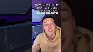 How To Find Highly Shorted Stocks Before They Pop ! 