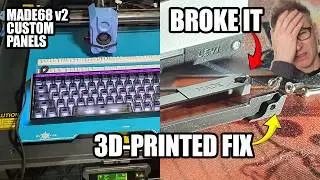 3D-Printable Gaming Keyboard? Customizing, Breaking & Fixing the MelGeek MADE68 Ultra v2
