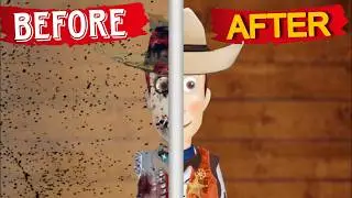 Fixing Woody from scratch to new | Doll Repair