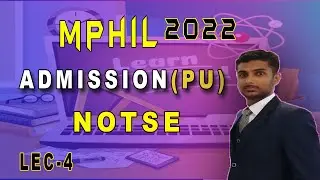 Punjab University M.Phil Test Notes  2022 | PU M.Phil Entry Test Past Papers 2022