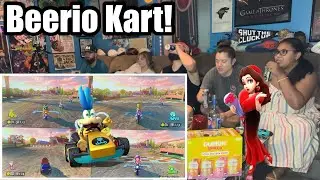 Beerio Kart | Moo Moo Meadows | Mario Kart after Taste Tests!