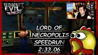 RESIDENT EVIL 3 - LORD OF NECROPOLIS NEMESIS% SPEEDRUN - 2:33.06 [WORLD RECORD]