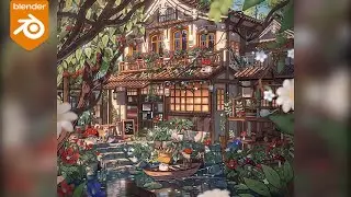 Stylized Environment Series in Blender promo
