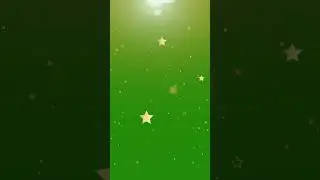 Golden Stars Green Screen Video Effects | Gold Stars Effect Green Screen Video