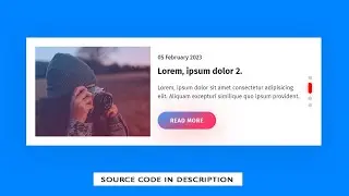 How to Create Responsive Slider in HTML CSS & JavaScript - Swiper JS