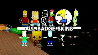How To Get “ALL BADGE SKINS” In Roblox SURVIVE TOEMER!