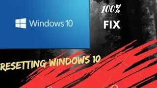 windows 10 resetting!! fix resetting!!fast mode!!@misterrock4491tech #tech