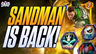 These NEW SANDMAN DECKS absolutely CRUSHED!! Sandman is BACK! [Marvel Snap]