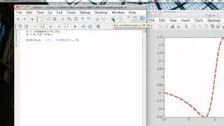 MATLAB Command Line Plotting: Simple example