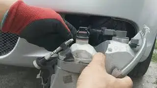 SKODA A5 Снятие И Установка Противотуманки.Замена ламп