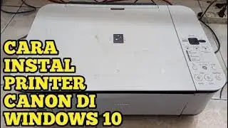 cara instal printer canon di windows 10