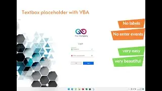 TextBox & ComboBox placeholder