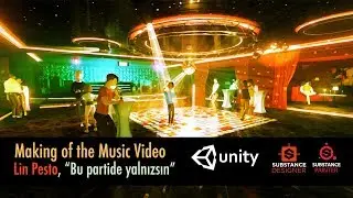 Making of Lin Pesto's 360° Music Video,  Unity3D & Substance3D