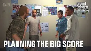 GTA 5: PART 32 : Planning The Big Score  (PS5 Pro 4K 60fps)