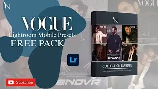 VOGUE | Free Lightroom Presets Pack | Nisa Creations Official