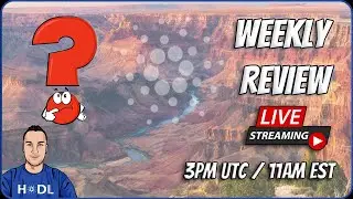 Cardano Weekly LIVE - Africa Special, ADA Price Drop + AMA