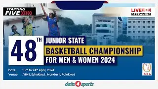 48th Junior State Basketball Championship For Men & Women 2024 | Promo | Live