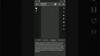 KLWP basic icon animation using switch