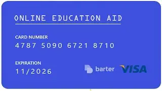 How to Get FREE Virtual VISA Credit Card from GetBarter.CO ?