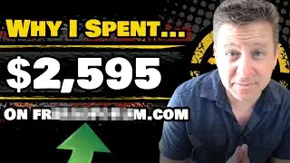 I Spent $2,595 On This Domain - Domain Flipping - Buying And Selling