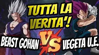 CHIARIAMO I LIVELLI DI COMBATTIMENTO: BEAST GOHAN vs VEGETA ULTRA EGO!