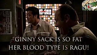 TONY AND THE GUYS - Ginny Sack Jokes - The Sopranos S03E04