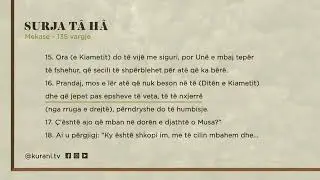 KUPTIMET E KURANIT NE GJUHEN SHQIPE | 2